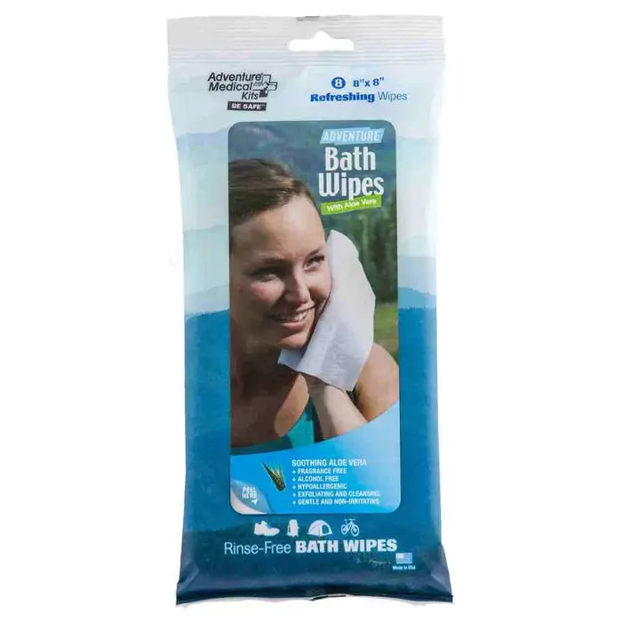 Adventure Bath Travel Wipes 1