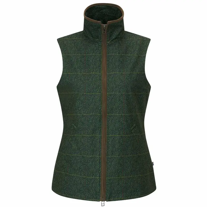Alan Paine Didsmere Technical Tweed Ladies Gilet 1
