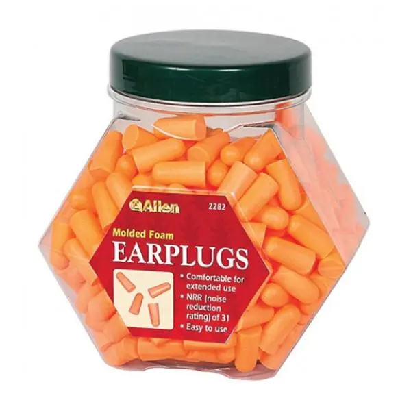 Allen Molded Foam Ear Plugs 100 Pack 1