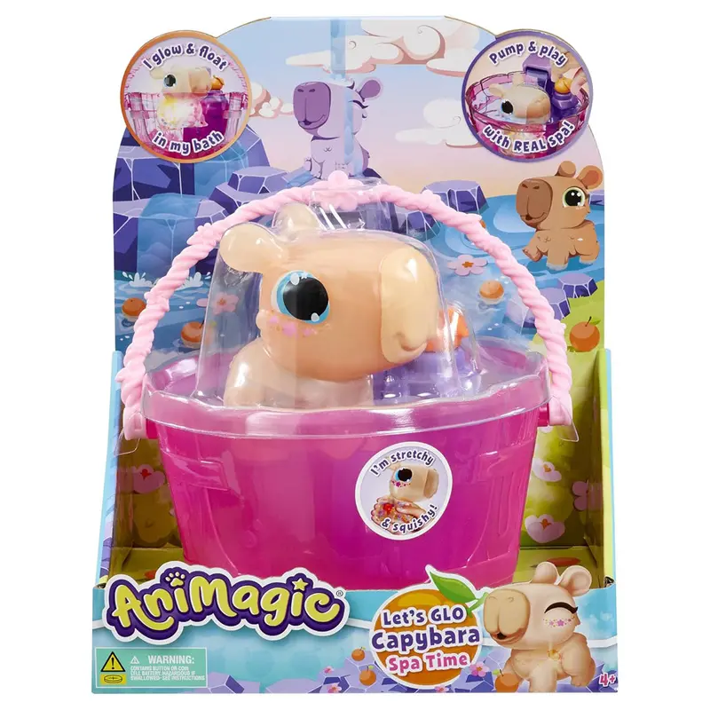 Animagic Let's Glo Capybara Spa Time Set 1