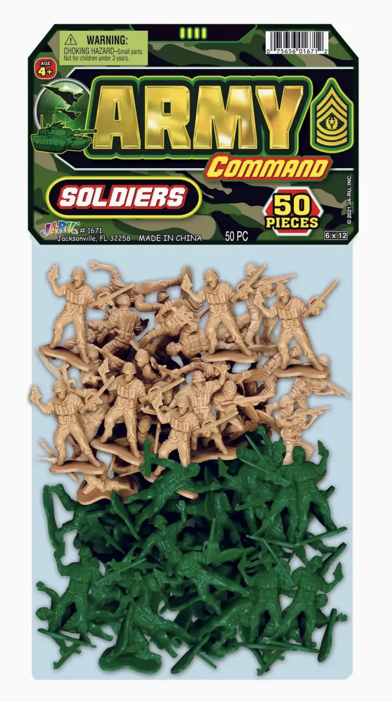 Army Command Soldiers, 50Pc Bags 1