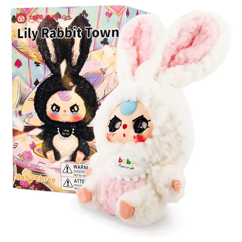 Baby Three Lily Rabbit Town Collectible Plush Blind Box 1