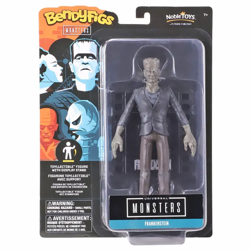 Bendyfigs Universal Monsters: Frankensein's Monster 7.5" Figure 1