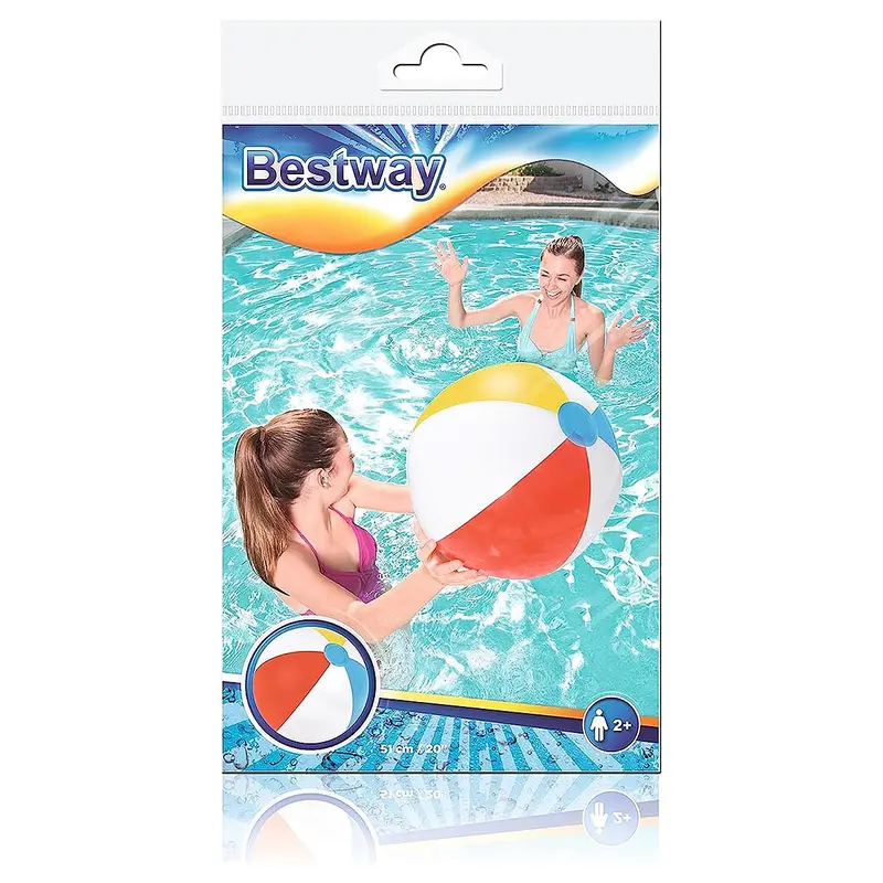 Bestway Inflatable Beach Ball 20 Inch 1