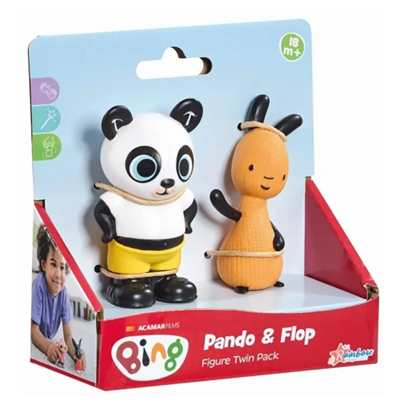 Bing Pando & Flop Figure Twin Pack 1