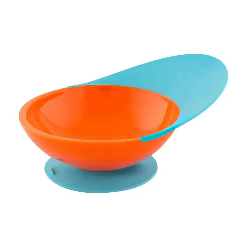 Boon Catch Toddler Bowl (Orange/Blue) 1