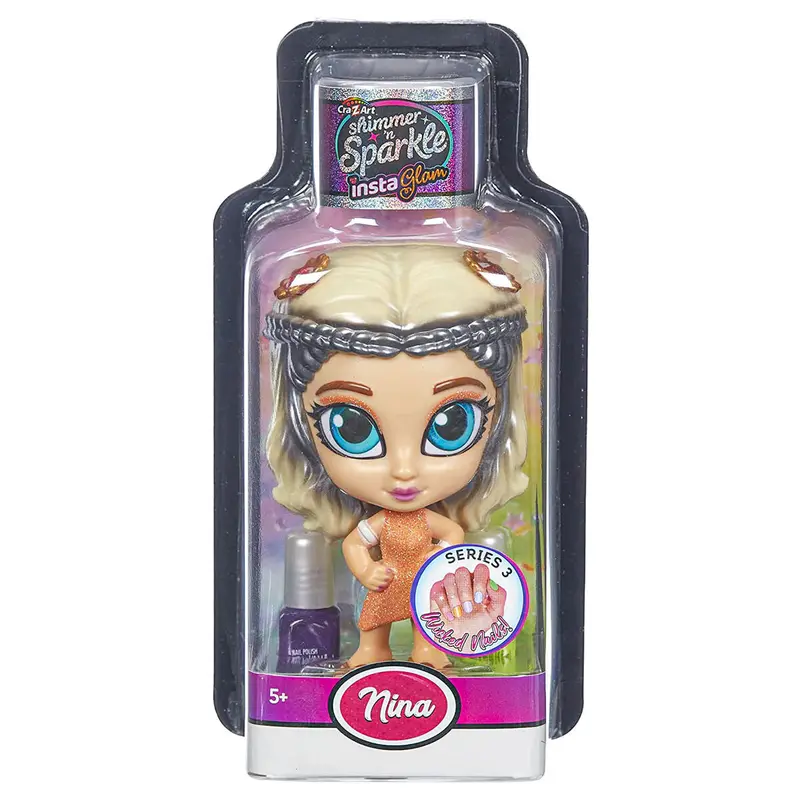 Character Crazart Shimmer 'N Sparkle Instaglam Series 3 Wicked Nails Nina Doll 1