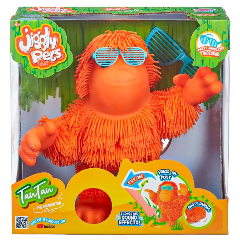 Character Jiggly Pets Tan Tan The Orangutan 1