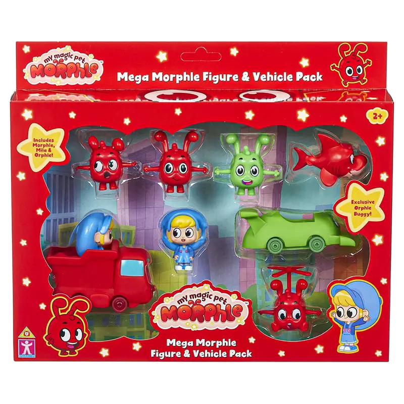 Character Mega Morphle Figure & Vehicle Pack 1