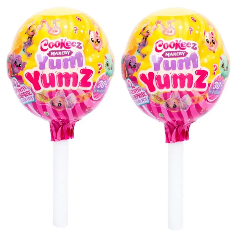 Cookeez Makery Yum Yumz S3 Scented Surpise Plush Pet 2 Pack (Styles Vary) 1