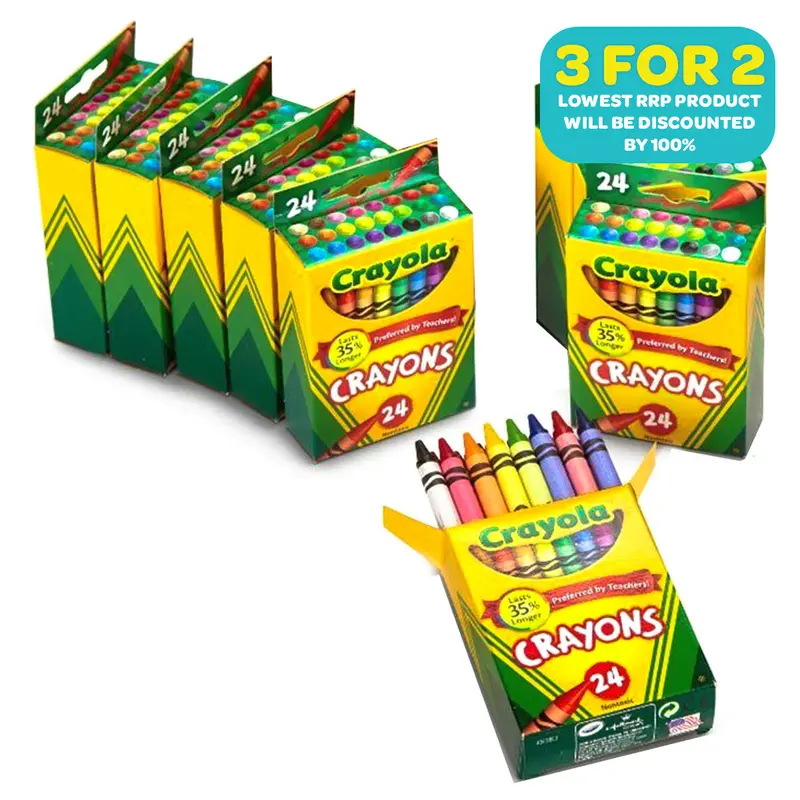 Crayola Wax Crayons (9 Packs Of 24) 1