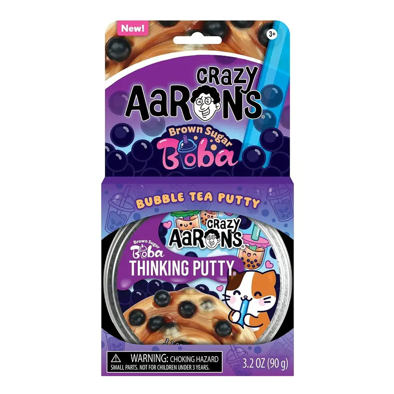 Crazy Aaron's Brown Sugar Boba Thinking Putty (90G) 1