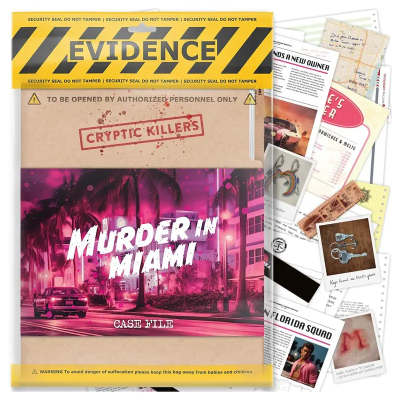 Cryptic Killers: Murder In Miami Game 1