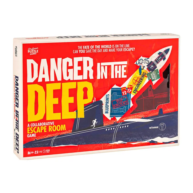 Danger In The Deep Escape Room Game 1