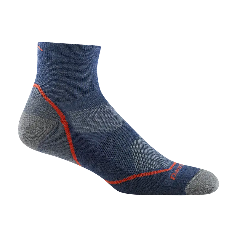 Darn Tough Men's 1/4 Lightweight With Cushion 1