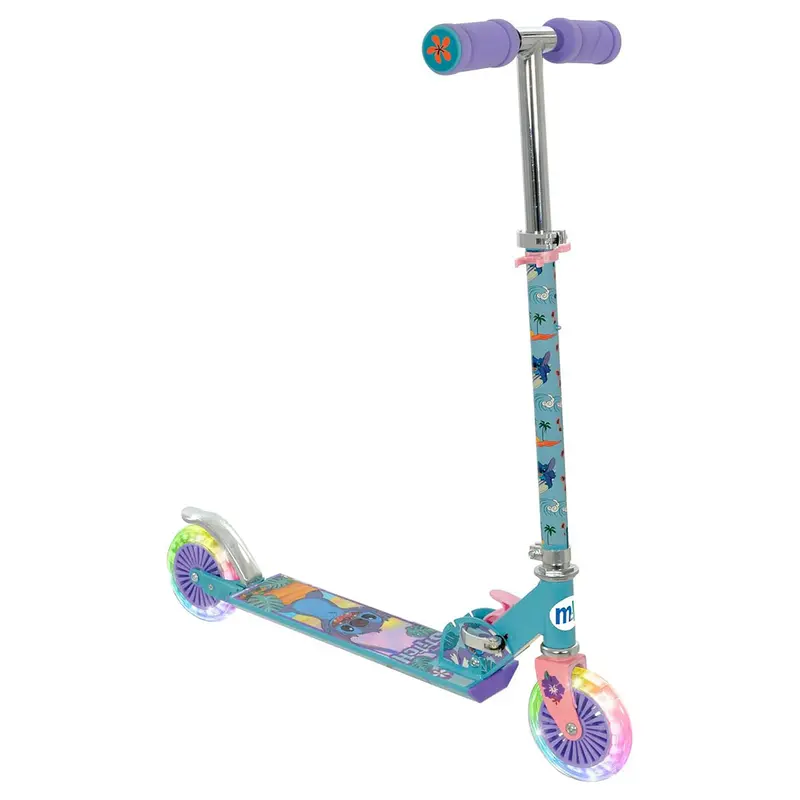 Disney Stitch In-Line Scooter With Light Up Wheels 1