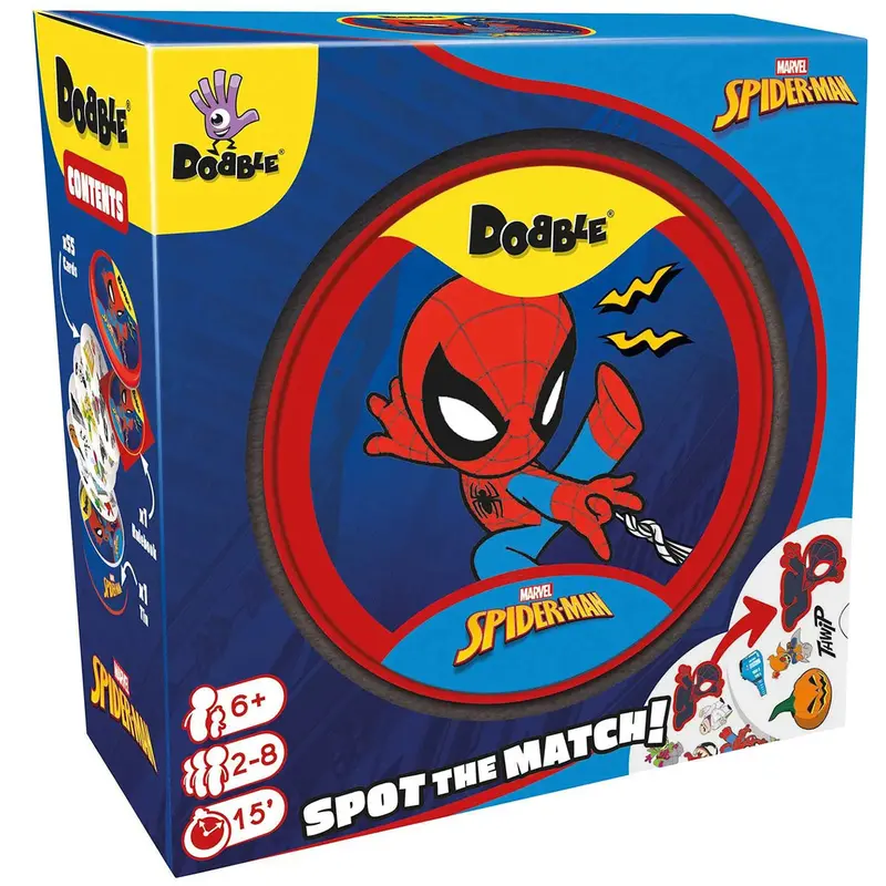 Dobble Marvel Spider-Man Card Game 1