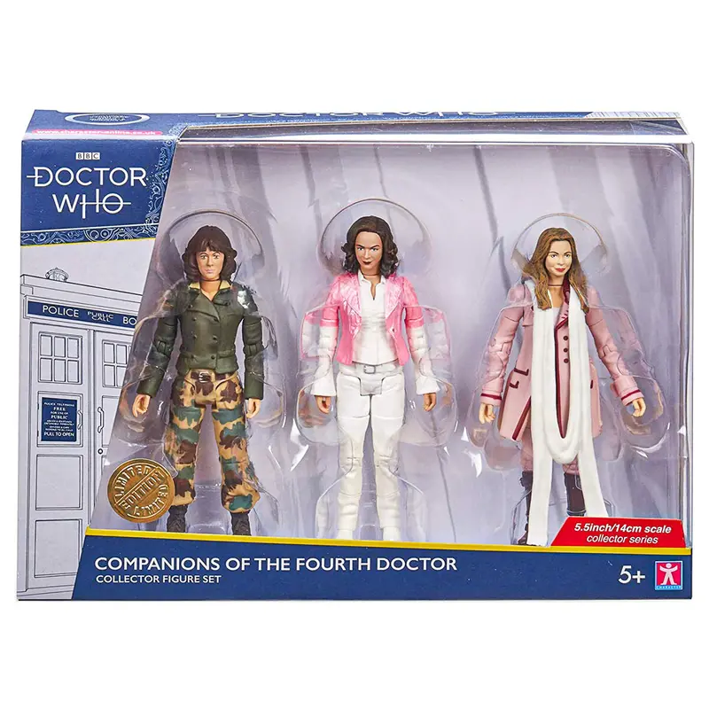 Doctor Who Companions Of The Fourth Doctor Collector Figure Set 1