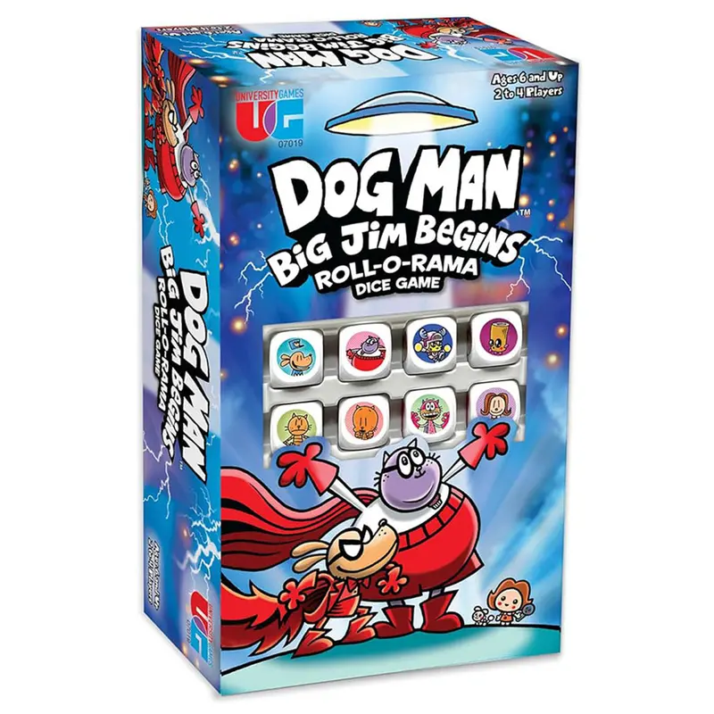 Dog Man Big Jim Begins Roll-O-Rama Dice Game 1