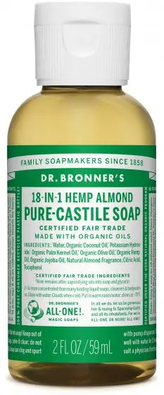 Dr. Bronner's Liquid Soap - Almond 1