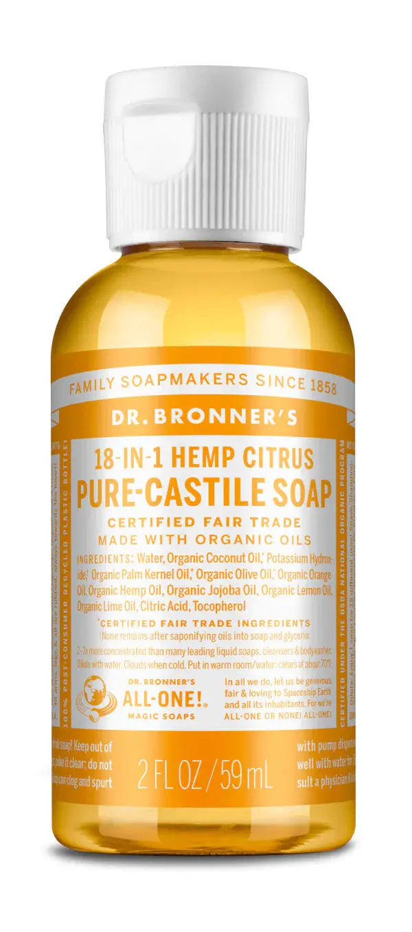 Dr. Bronner's Liquid Soap - Citrus 1
