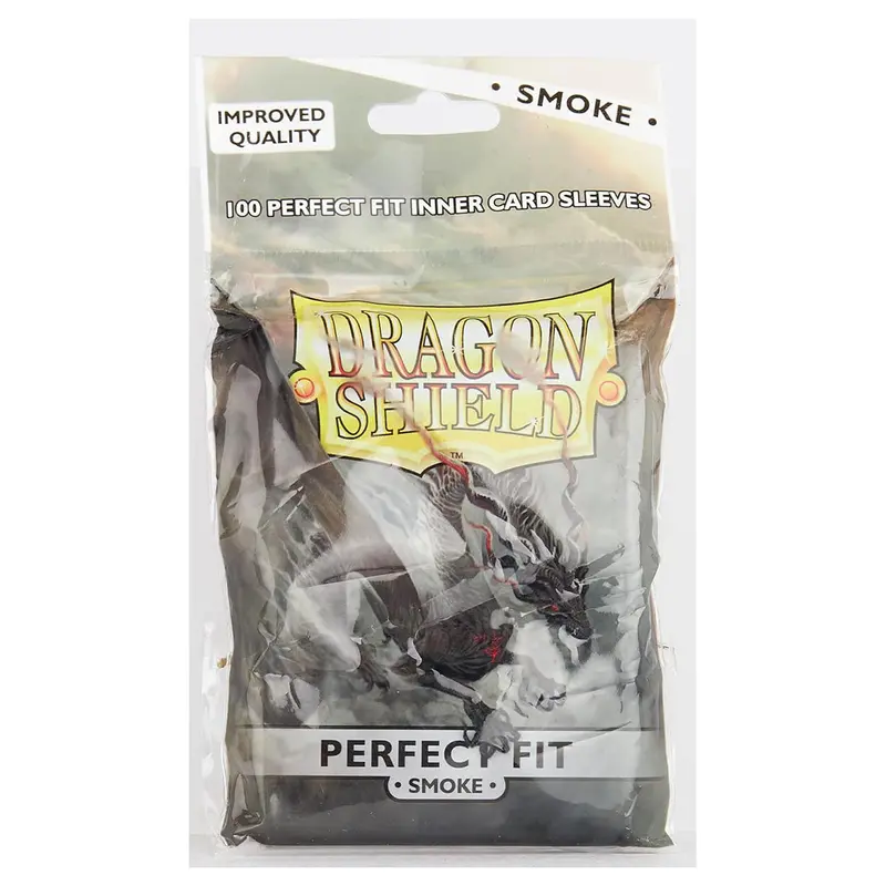 Dragon Shield Perfect Fit Smoke Toploading Inner Card Sleeves (100 Pack) 1