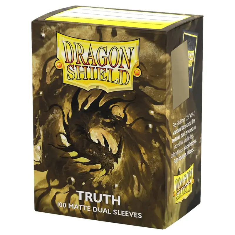 Dragon Shield Truth 100 Matte Dual Sleeves Standard Size 1