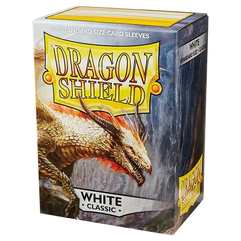 Dragon Shield White Standard Size Card Sleeves (100 Pack) 1