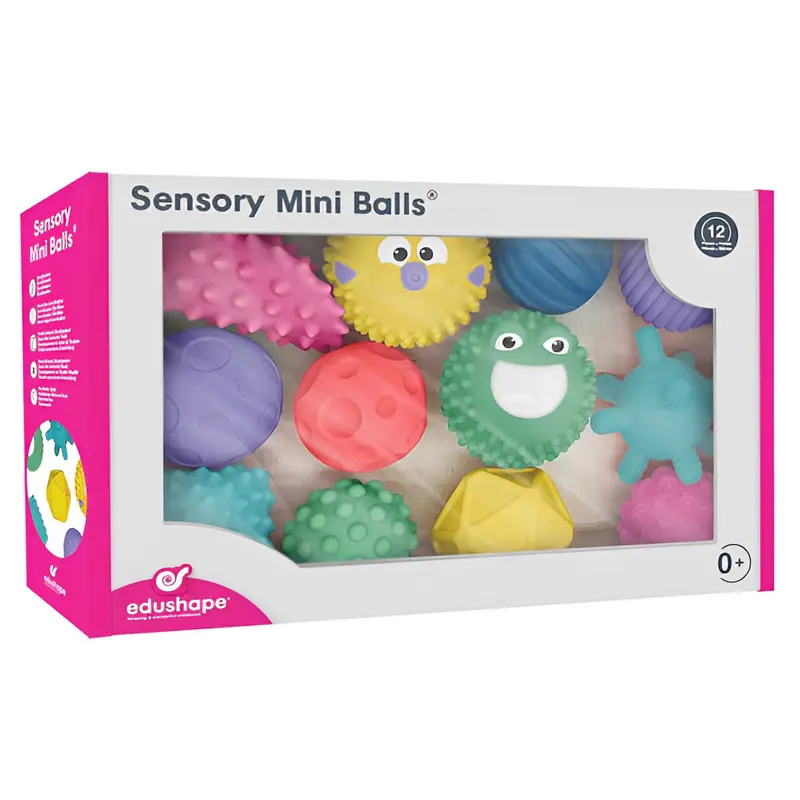 Edushape Sensory Mini Balls 12Pc Set 1