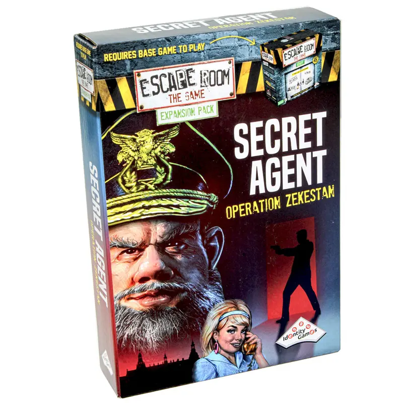 Escape Room Expansion Pack: Secret Agent Operation Zekestan Game 1