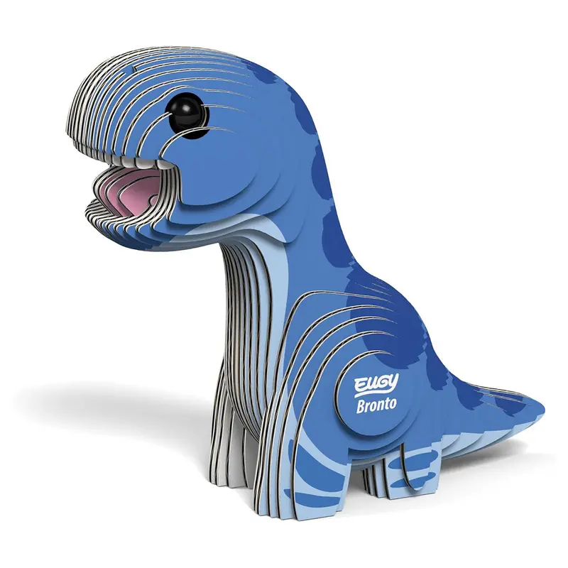 Eugy Bronto 3D Cardboard Model Kit 1