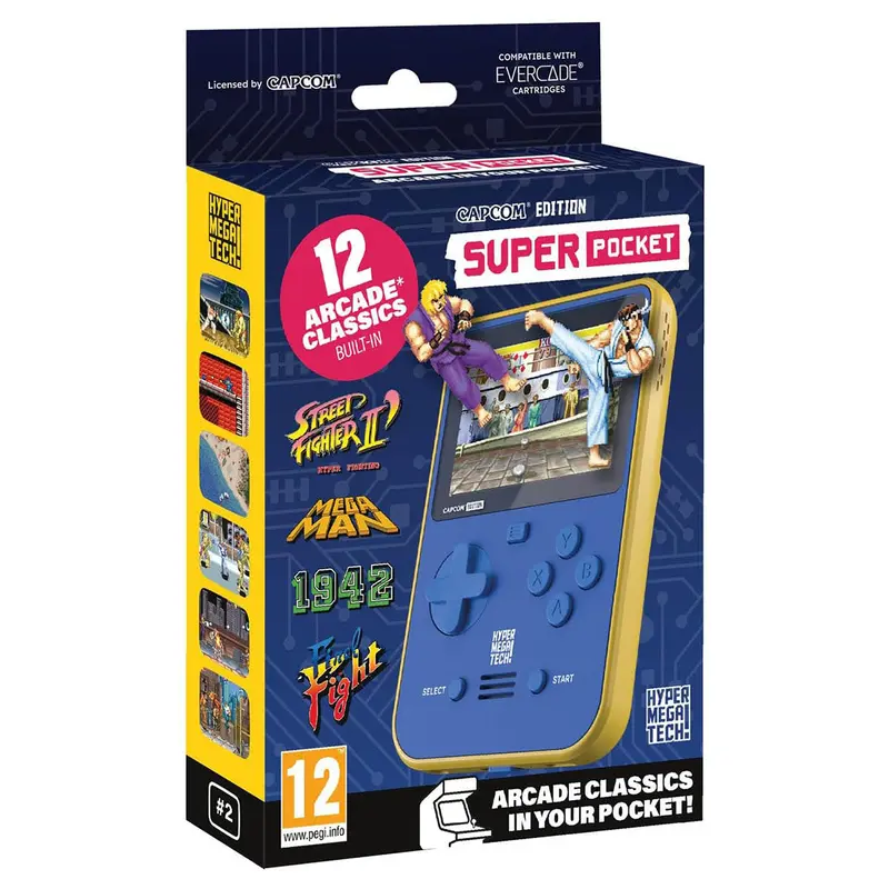 Evercade Capcom Edition Super Pocket Gaming Device 1