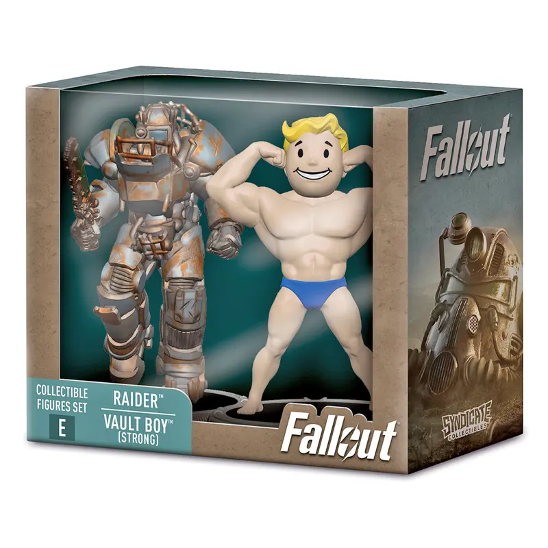 Fallout Rider & Vault Boy (Strong) Figures (2 Pack) 1