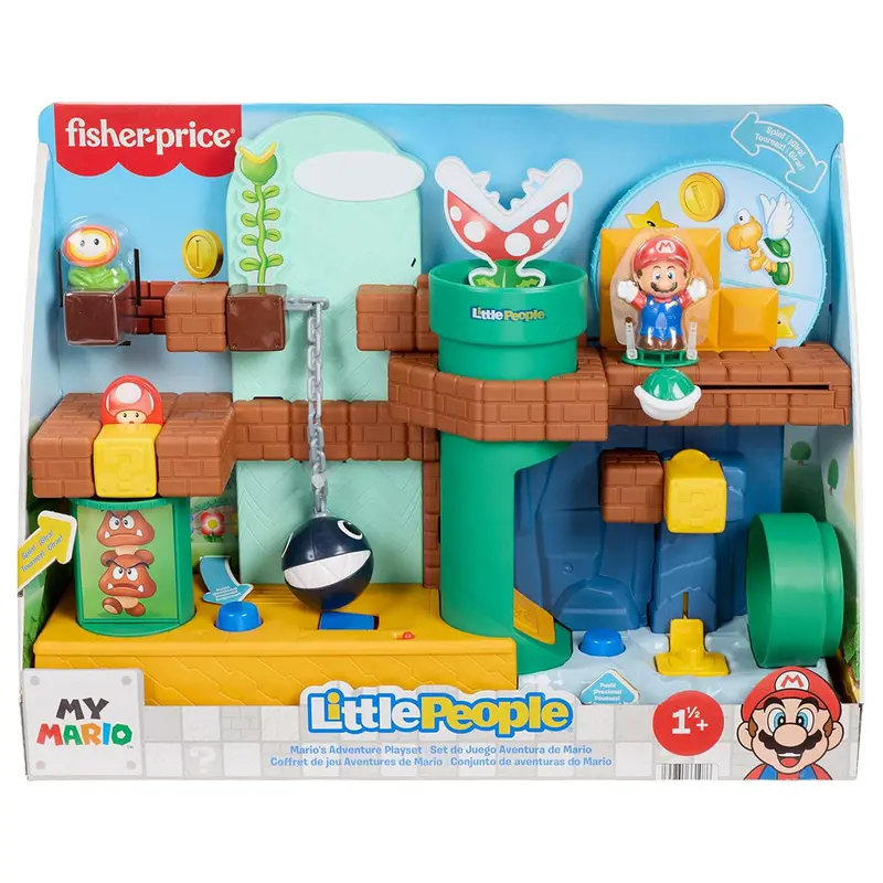 Fisher-Price Little People My Mario: Mario's Adventure Playset 1