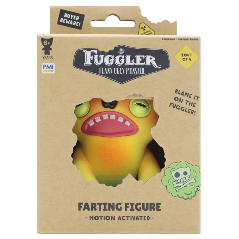 Fuggler Funny Ugly Monster Farting Figure Motion Activated (Styles Vary) 1