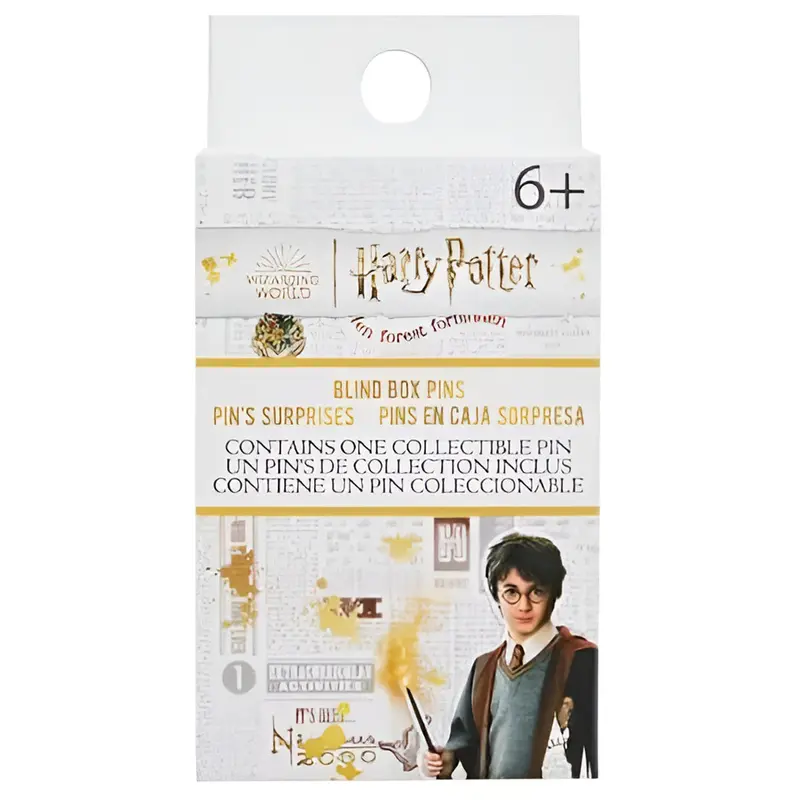 Funko Harry Potter Stained Glass House Crests Blind Box Pins (Styles Vary) 1