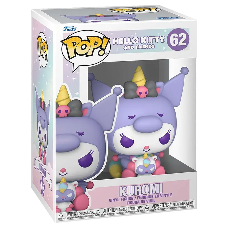 Funko Pop! Hello Kitty And Friends: Kuromi Unicorn Vinyl Figure #62 1