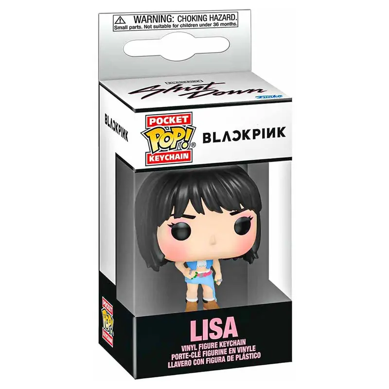Funko Pop! Pocket Keychain: Blackpink: Shut Down: Lisa Vinyl Figure 1
