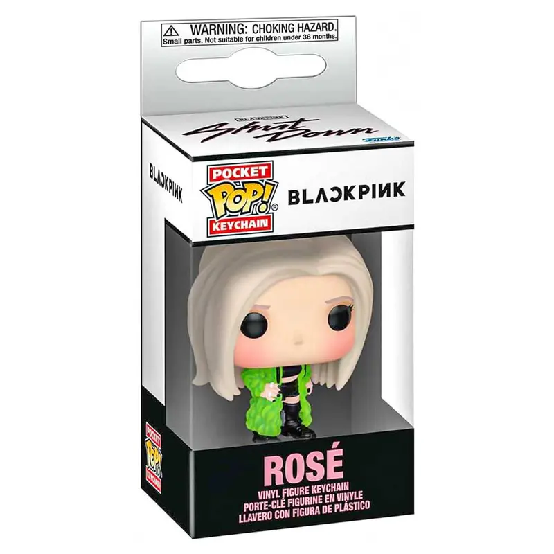 Funko Pop! Pocket Keychain: Blackpink: Shut Down: Rosé Vinyl Figure 1