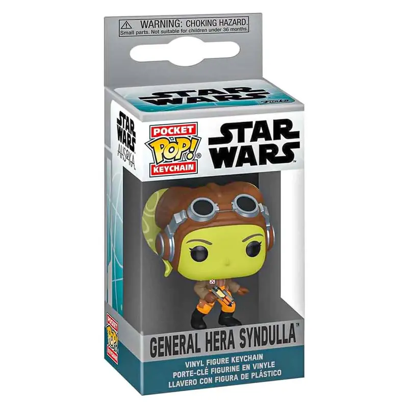 Funko Pop! Pocket Keychain: Star Wars: Ahsoka: General Hera Syndulla Figure 1