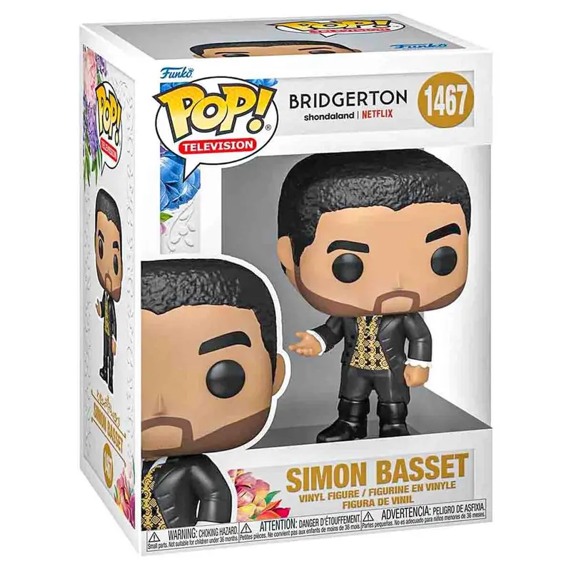 Funko Pop! Television: Bridgerton: Shondaland: Simon Basset Vinyl Figure #1467 1