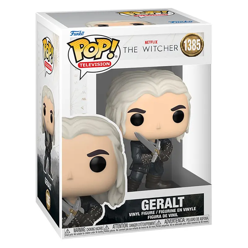 Funko Pop! Television: The Witcher S3: Geralt Vinyl Figure #1385 1