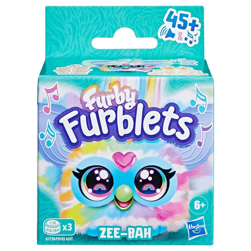 Furby Furblets Zee-Bah Mini Interactive Pet 1