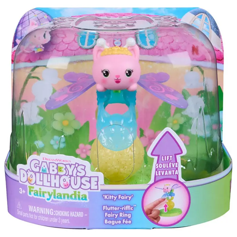 Gabby's Dollhouse Fairylandia: Kitty Fairy Flutter-Riffic Fairy Ring 1