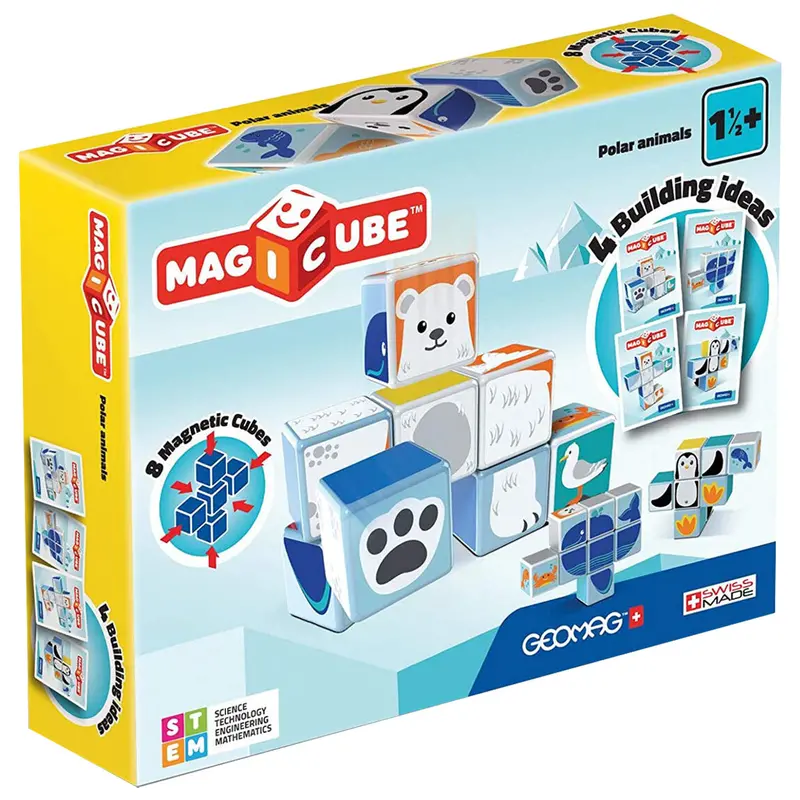 Geomag Magicube Polar Animals Set 1