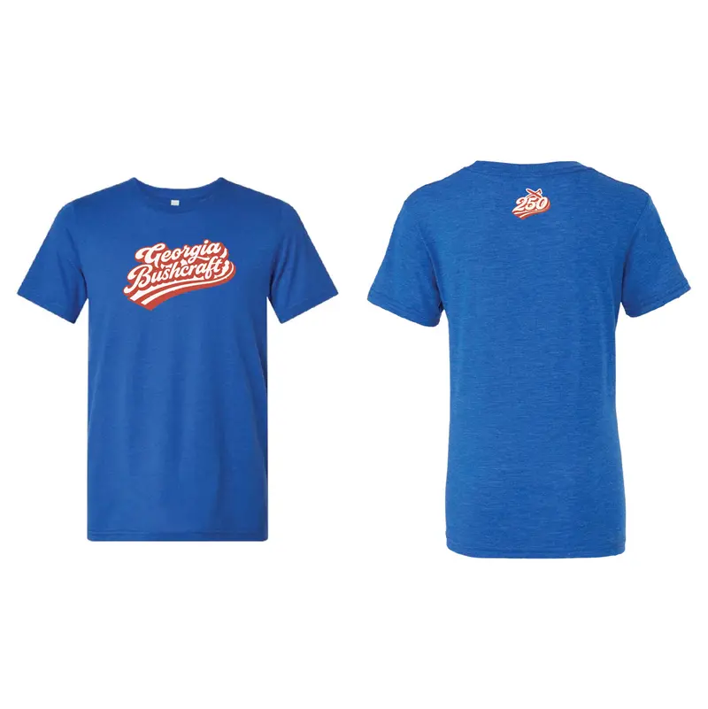 Georgia Bushcraft 250 T-Shirt - Vintage Blue 1
