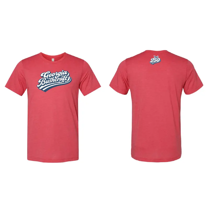 Georgia Bushcraft 250 T-Shirt - Vintage Red 1