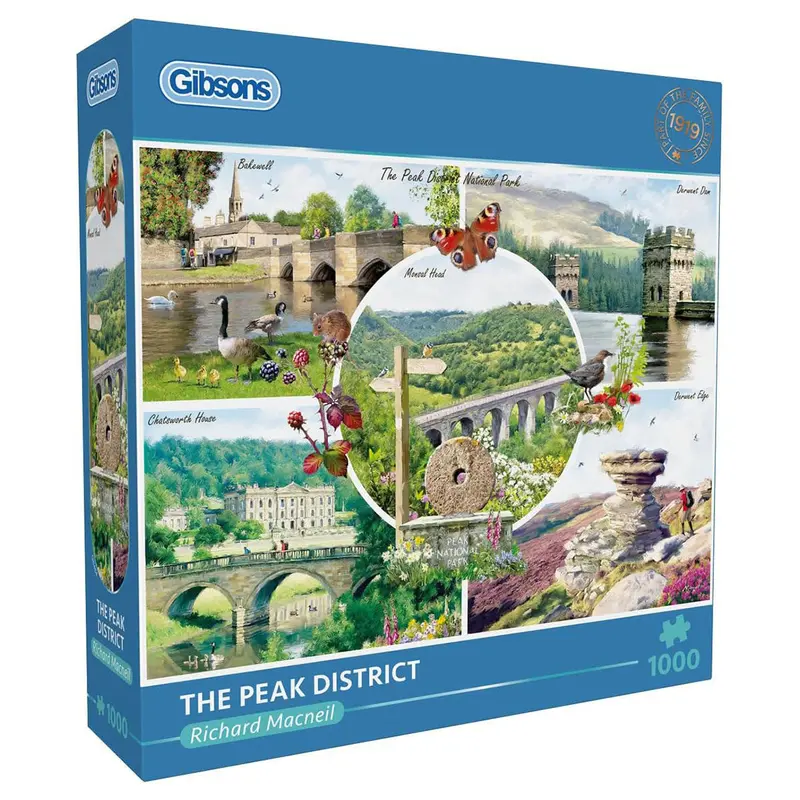 Gibsons The Peak District 1000 Piece Jigsaw Puzzle 1