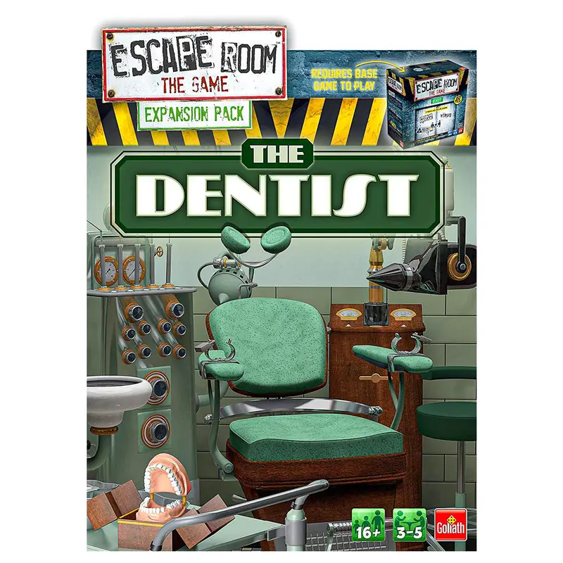 Goliath Escape Room The Game Expansion Pack The Dentist 1