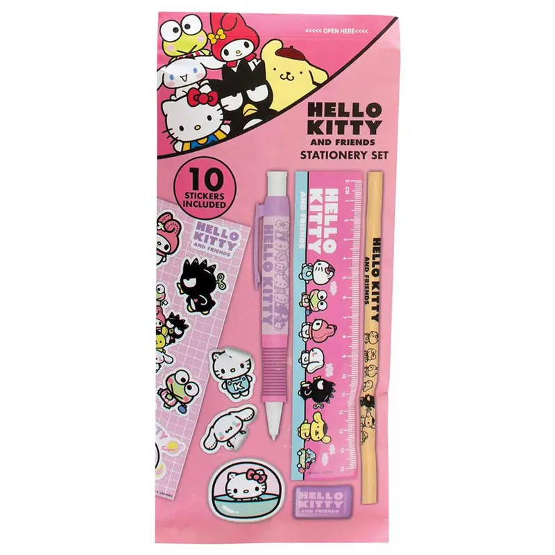 Hello Kitty And Friends Stationery Set 1